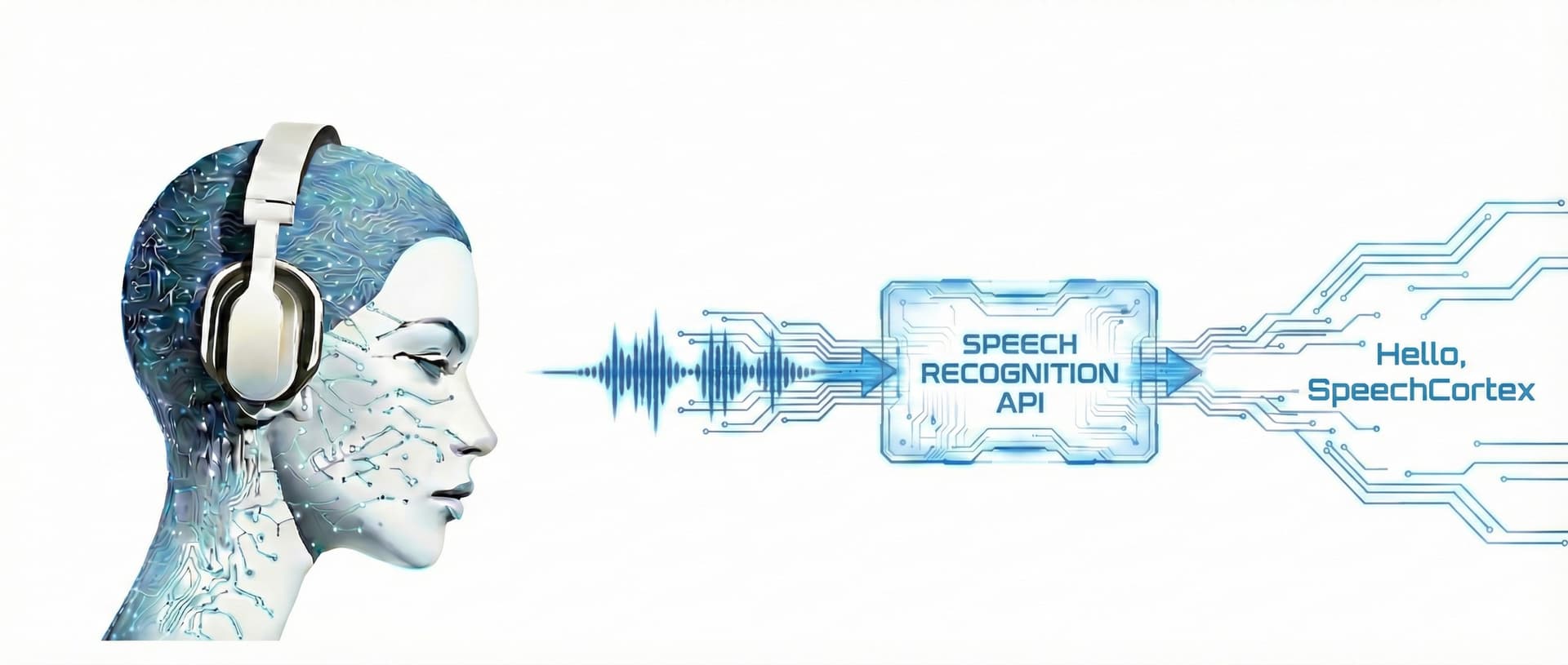 Speech recognition API flow diagram